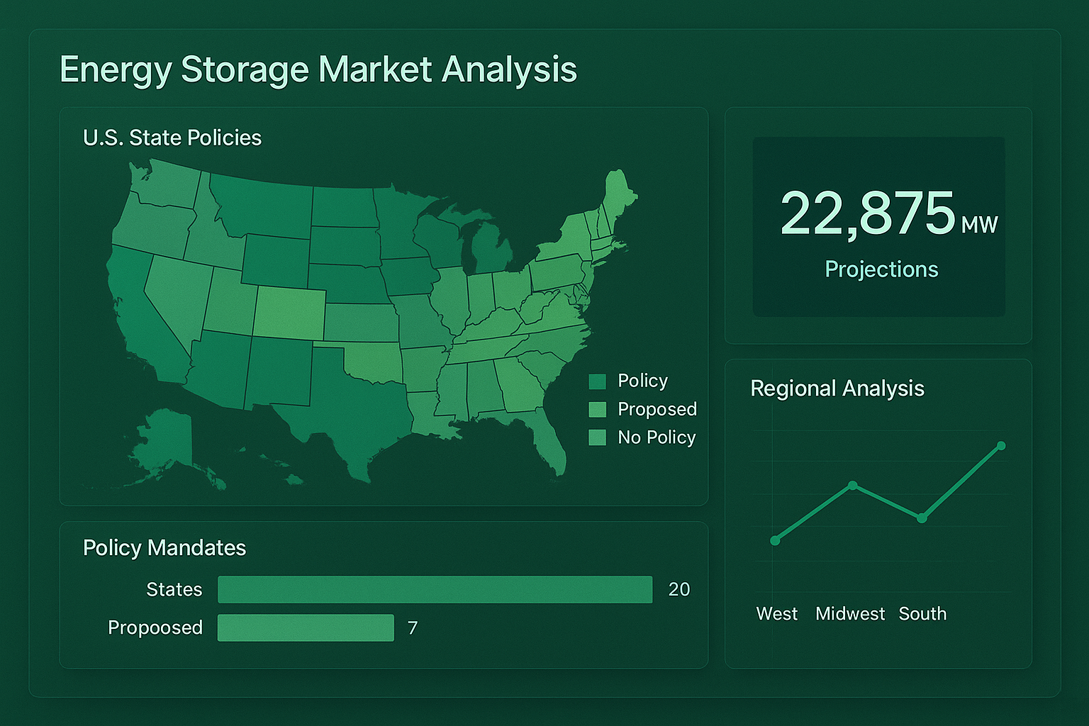 USA Energy Storage Market Analysis